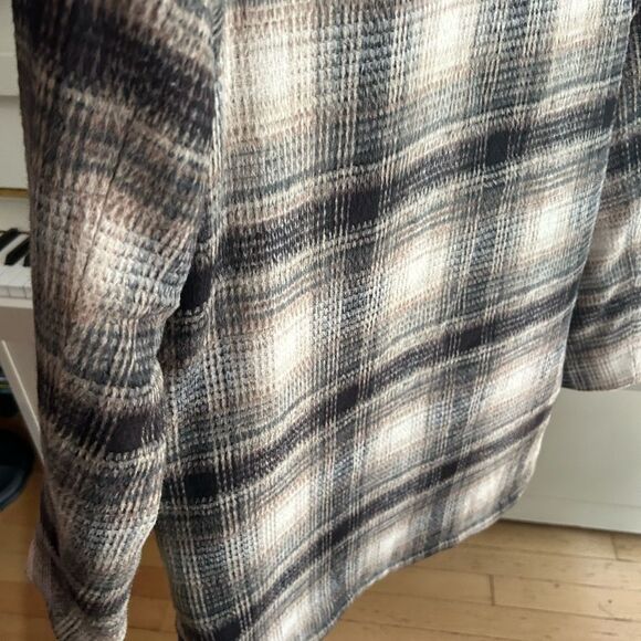 Joe Fresh Classic Plaid Pea Coat XS - Picture 16 of 16